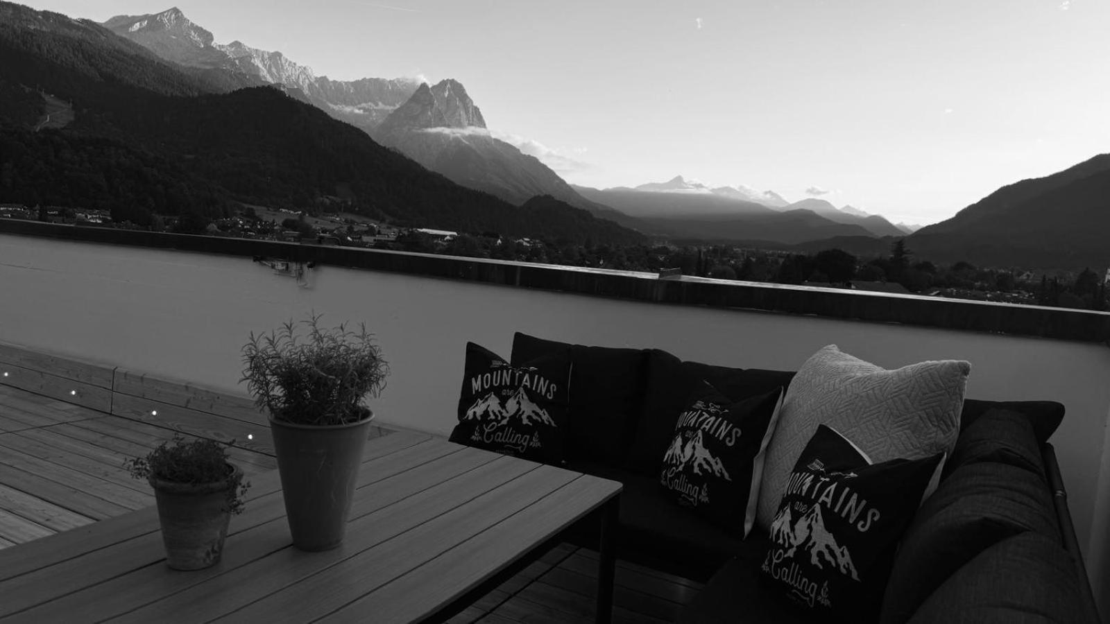 Dachterrasse Panorama-Glueck II Leilighet Garmisch-Partenkirchen Eksteriør bilde